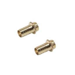 2x Racor Espiga 3/8" Macho...